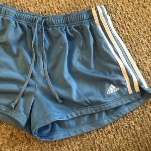 NWOT baby blue adidas shorts